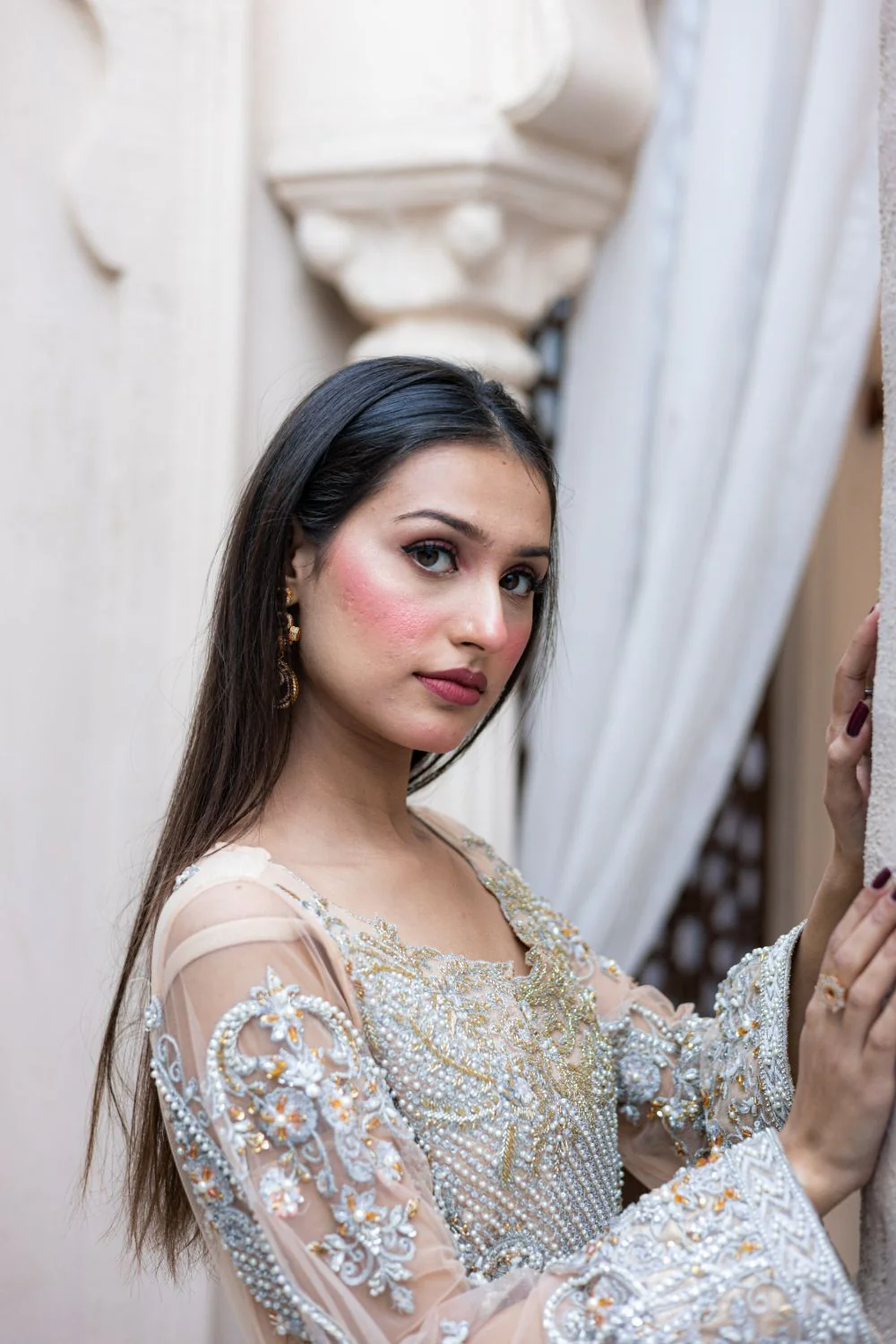 Peach Moti Lehnga (SFP-6PEACH) - Image 9